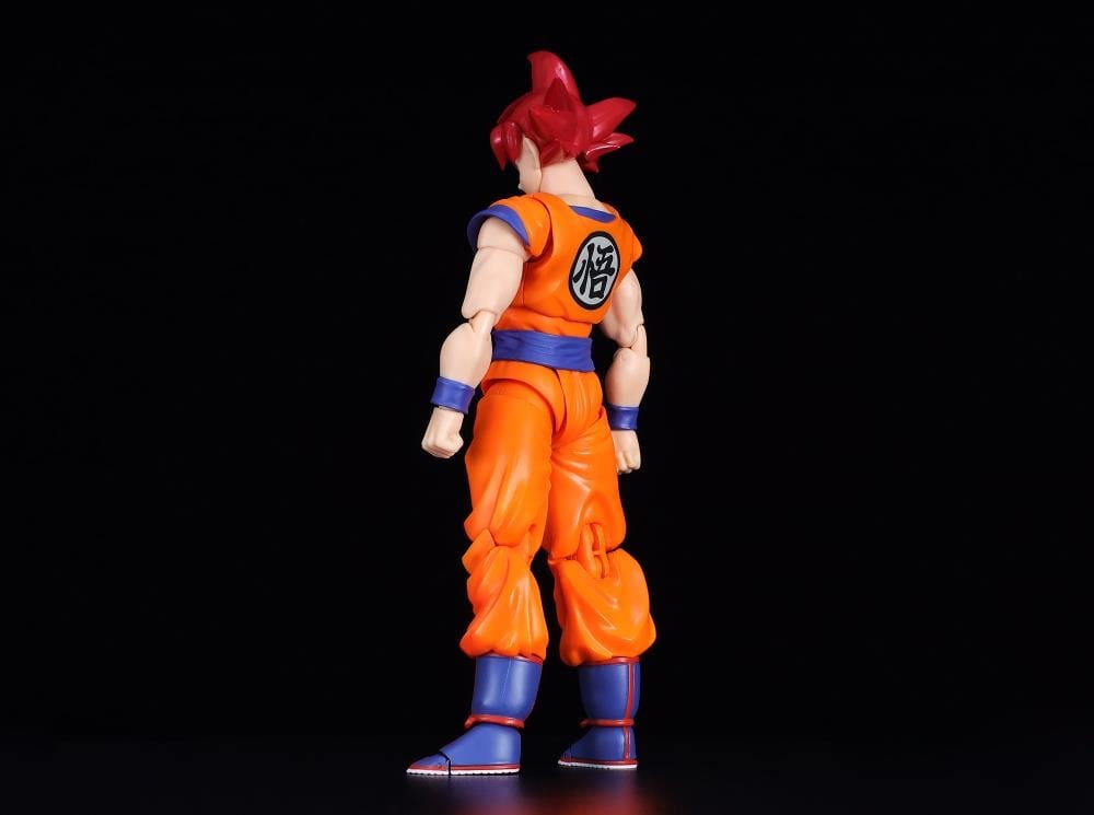Bandai Tamashii Nations S.H.Figuarts Dragon Ball Super Super Saiyan God Goku (Saiyan God Instilled With the Light of Righteous Hearts) - View 14
