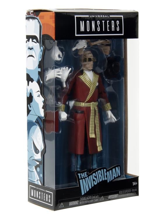 Jada Toys Universal Monsters The Invisible Man 6-Inch Plastic Figure - View 17