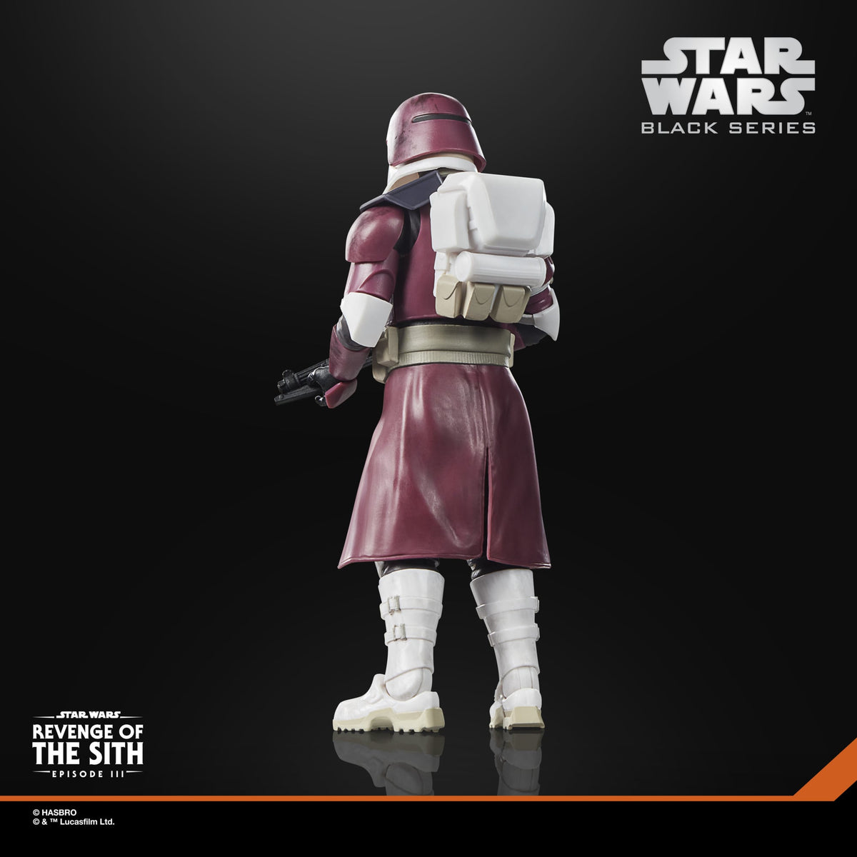 Hasbro Star Wars: Black Series Galactic Marine Revenge of the Sith Plastic Action Figure - View 6