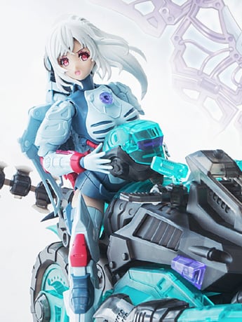 Suyata The Hunter's Poem HP-002 Angela and Motorcycle 1/12 Scale Plastic Model Kit