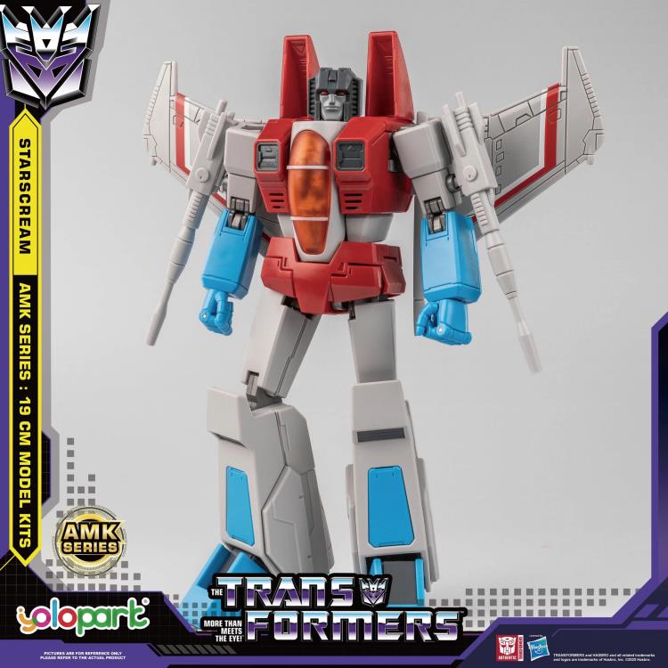 Yolopark Transformers G1 Starscream Advanced Model Kit 7.5-Inch Plastic Model Kit - View 14