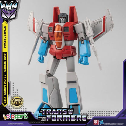 Yolopark Transformers G1 Starscream Advanced Model Kit 7.5-Inch Plastic Model Kit - View 14