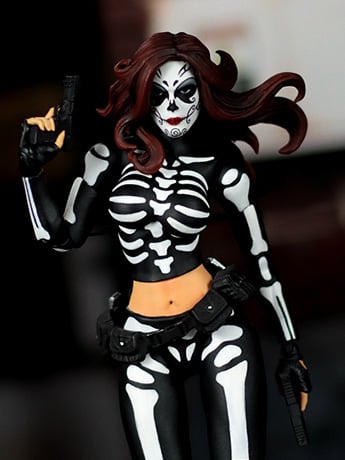 LooseCollector La Muerta 1/12 Scale 6-Inch Action Figure