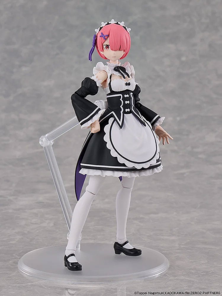 Kadokawa Re:Zero Starting Life in Another World Kadokawa Plastic Model Series Ram Model Kit, 6.2-Inch - View 4
