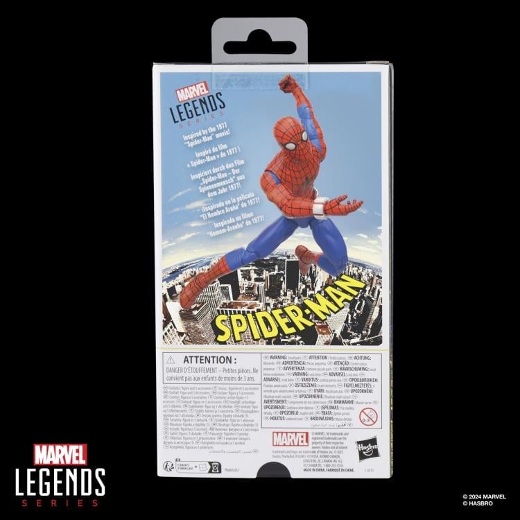 Hasbro Spider-Man '77 Marvel Legends Spider-Man Plastic Action Figure - View 12