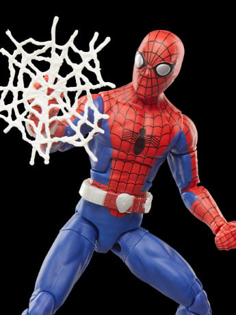 Hasbro Spider-Man '77 Marvel Legends Spider-Man Plastic Action Figure