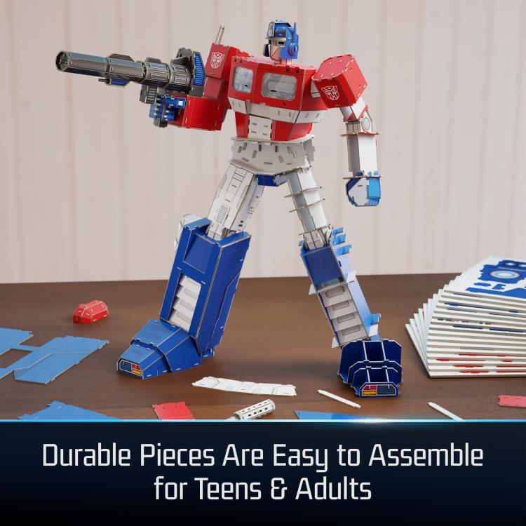 Spin Master Transformers 4D Build Innovation Series Optimus Prime 21.1-Inch Model Kit - View 4