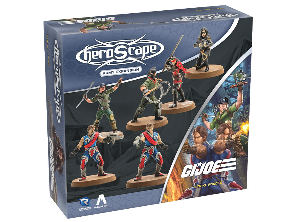 Renegade Game Studios G.I. Joe Heroscape Strike Forces Army Expansion (Unpainted) - View 2