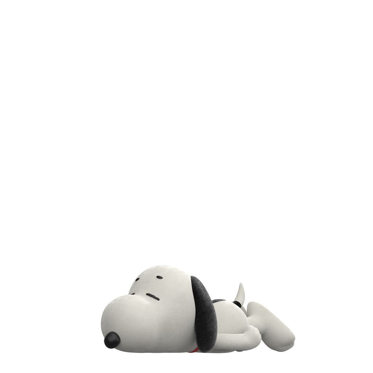 Super7 Peanuts ReAction Sleeping Snoopy (Flocked) Action Figure - View 6