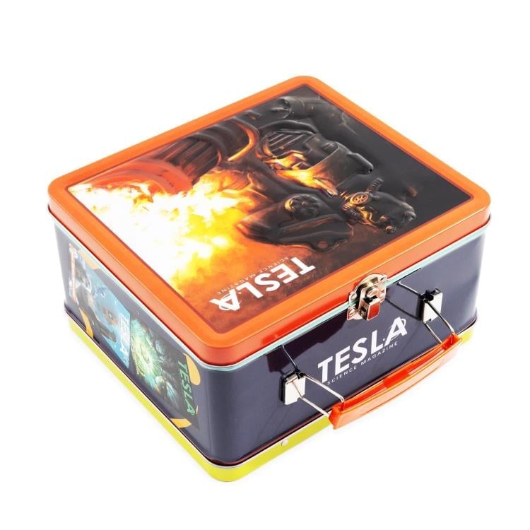 Toynk Fallout Tesla Science Magazine Tin Lunchbox 4.3-Inch - View 10