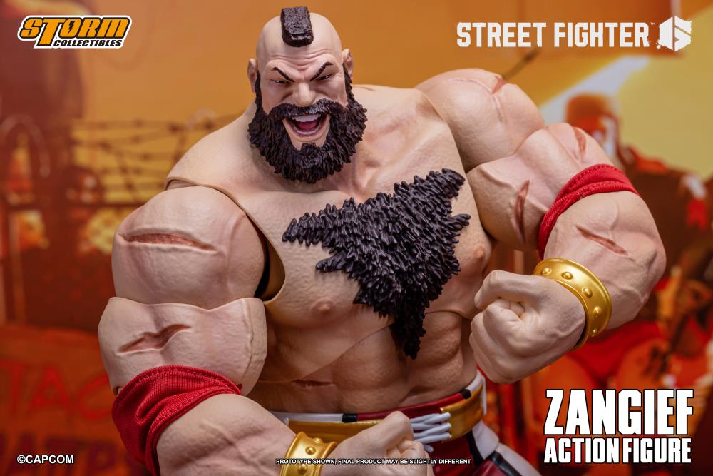 Storm Collectibles Street Fighter 6 Zangief 1/12 Scale Plastic Action Figure - View 22