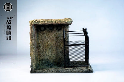 MMMToys Trench Outpost 1/12 Scale Resin Diorama Base - View 6