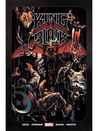 Marvel Comics King in Black Omnibus Ryan Stegman Fall Cover Book