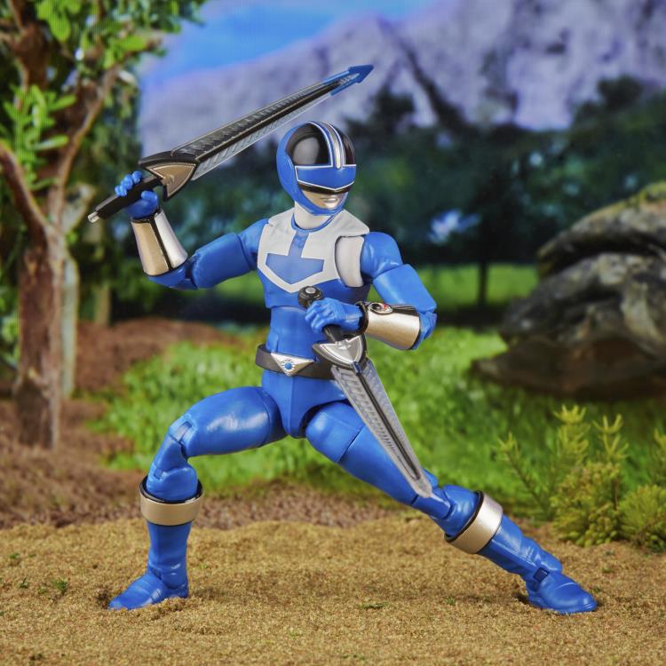 Hasbro Power Rangers Time Force Lightning Collection Deluxe Blue Ranger and Vector Cycle Set - View 4