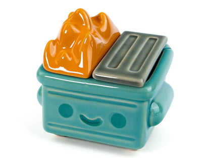 100% Soft Dumpster Fire Trash Stash 3.5-Inch Ceramic Figure - View 2