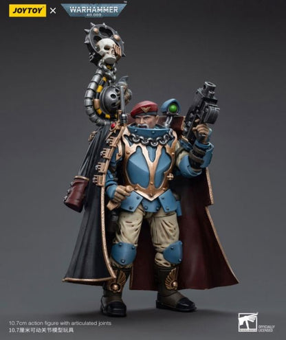 JoyToy Warhammer 40K Astra Militarum Tempestus Scions Command Squad 55th Kappic Eagles Tempestor Prime 1/18 Scale Figure - View 4