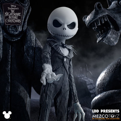 Mezco Toyz LDD Presents: The Nightmare Before Christmas Jack Skellington 10-Inch Collectible - View 8