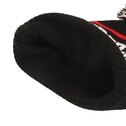 Bioworld Marvel Spider-Man Logo Black Cuff Beanie Hat in Acrylic - View 7
