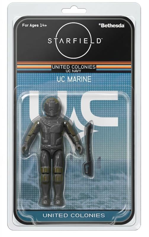 Bethesda Starfield UC Marine Plastic Action Figure - View 5