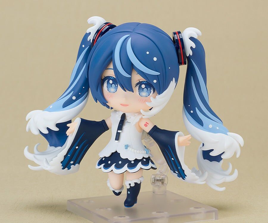 Good Smile Vocaloid Nendoroid No.3145 Hatsune Miku (Katsushika Hokusai Collaboration Ver.) (Rella) Figure - View 5