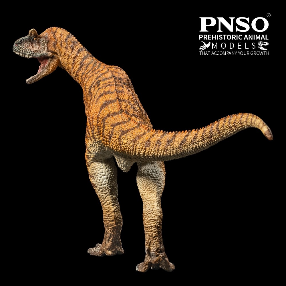 PNSO Prehistoric Animal Models Domingo the Carnotaurus 4.52-Inch PVC Figure - View 5