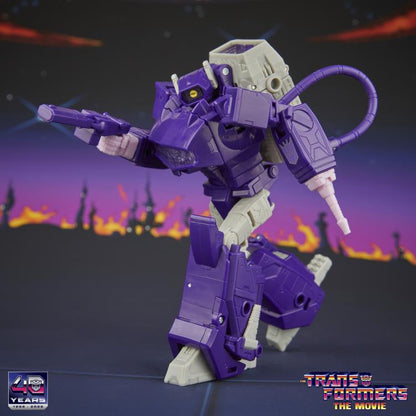 Hasbro The Transformers: The Movie Studio Series 86 Voyager Class Shockwave Plastic Action Figure - View 8