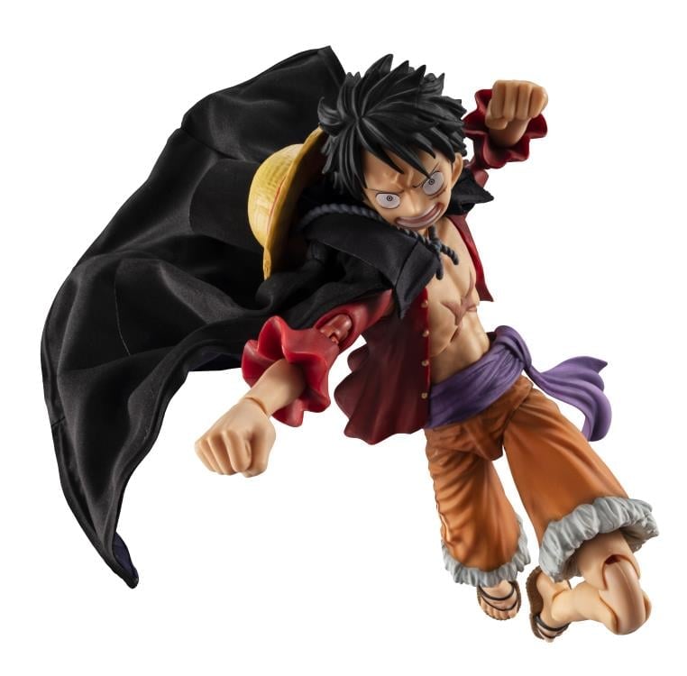 MegaHouse One Piece Variable Action Heroes Monkey D. Luffy Ver. 1.5 Action Figure (6.5-Inch) - View 6