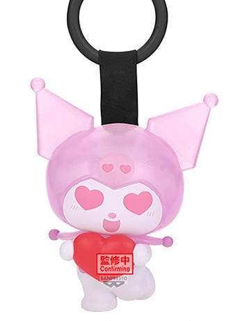 Bandai Banpresto Sanrio Kuromi Ver. B Figure Collection Keychain, 2.8-Inch