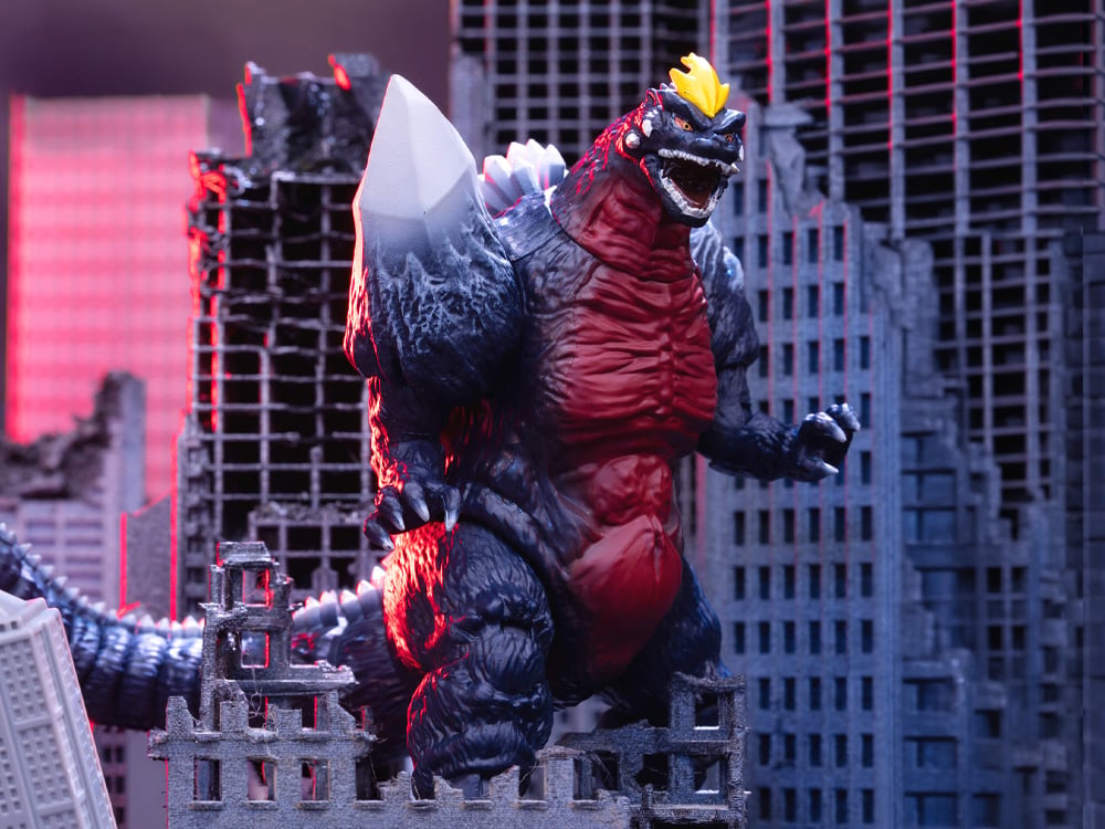 Super7 Toho Super Kaiju SpaceGodzilla (1994) 5.6-Inch Action Figure - View 2