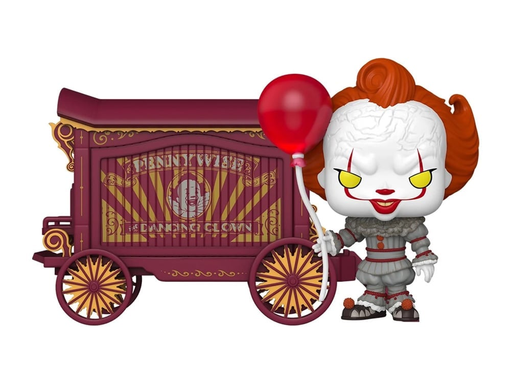 Funko Pop! Town IT: Welcome to Derry #49 Pennywise and Wagon Vinyl Figure Set - View 2