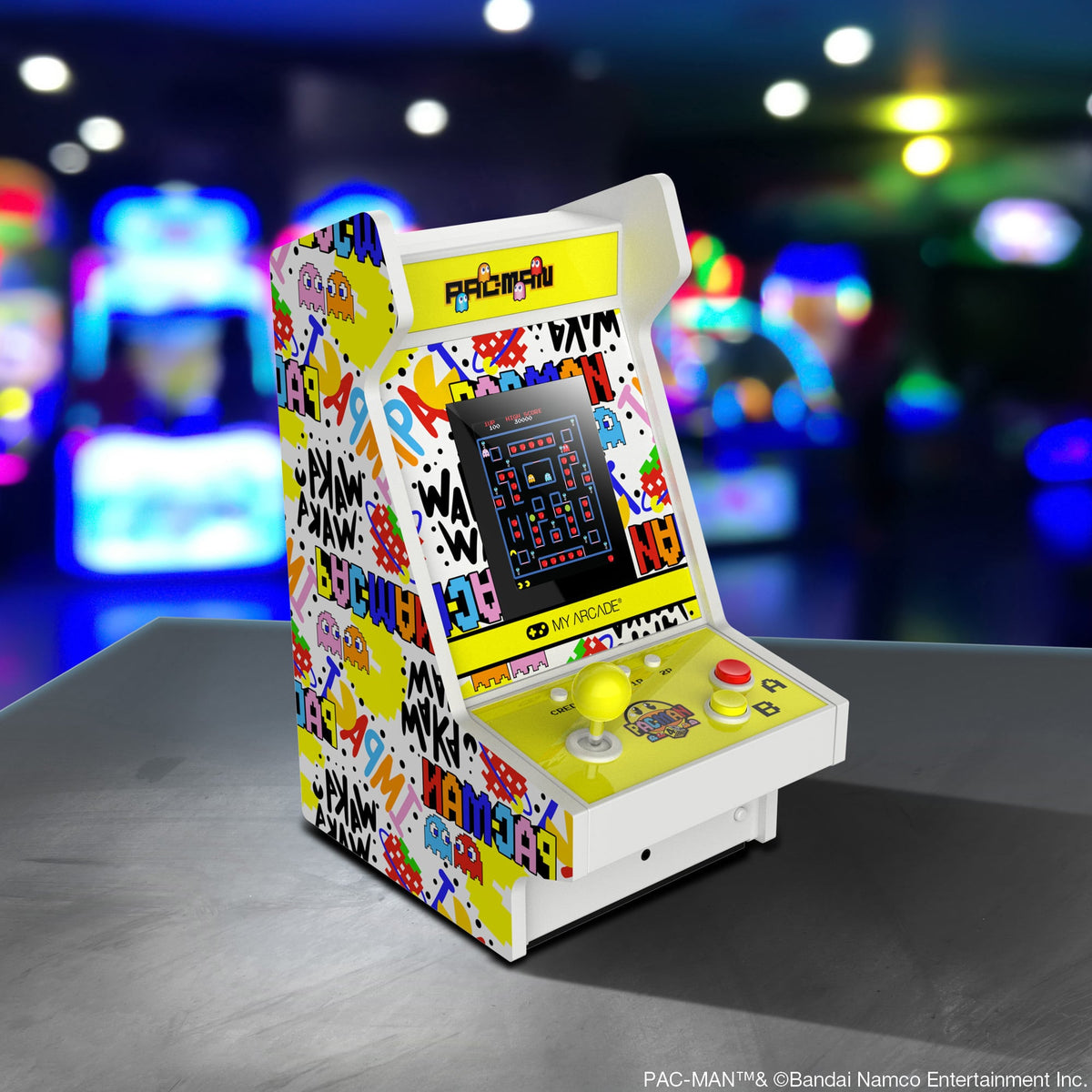 My Arcade Pac-Man Retro Collectable Mighty Player 5-Games-in-1 - View 5