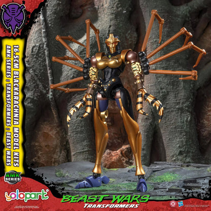 Yolopark Transformers: Beast Wars AMK Series Blackarachnia 6.5-Inch Model Kit - View 4