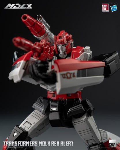 threezero Transformers MDLX Articulated Figure Series Red Alert 5.9-Inch Action Figure - View 9