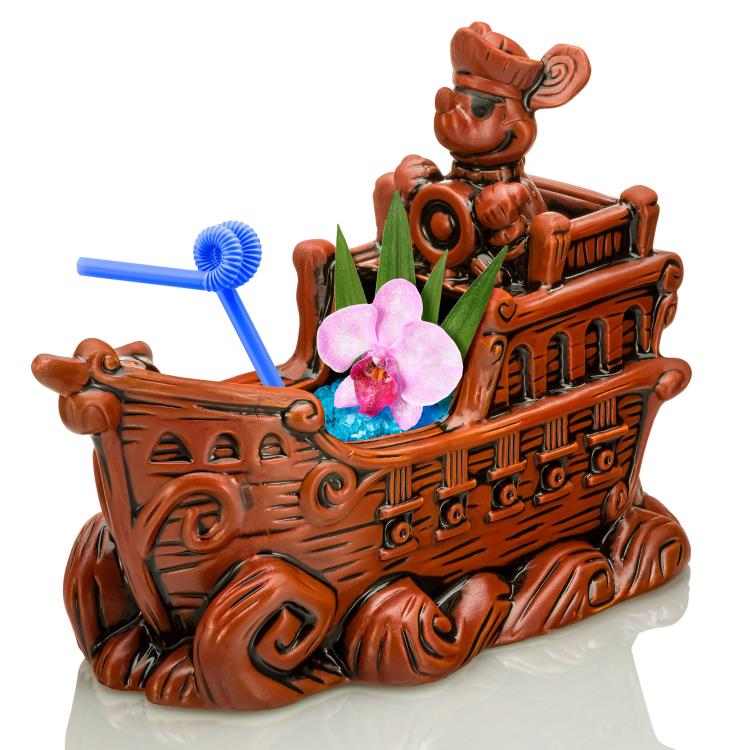 Beeline Creative Disney Pirate Ship Mickey Limited Edition Geeki Tikis Ceramic Mug - View 8