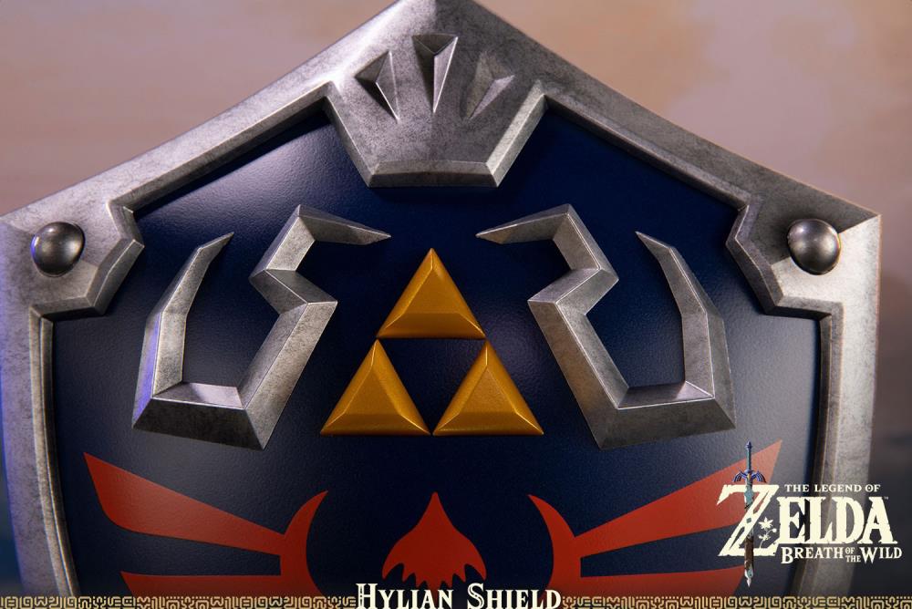 First 4 Figures The Legend of Zelda: Breath of the Wild Hylian Shield Collector's Edition True Form Collectible 11.5-Inch - View 11