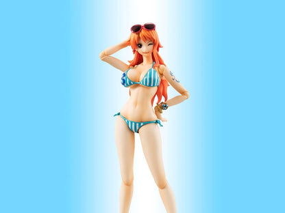 MegaHouse One Piece Variable Action Heroes Nami Summer Vacation Ver. Action Figure (Reissue) - View 2