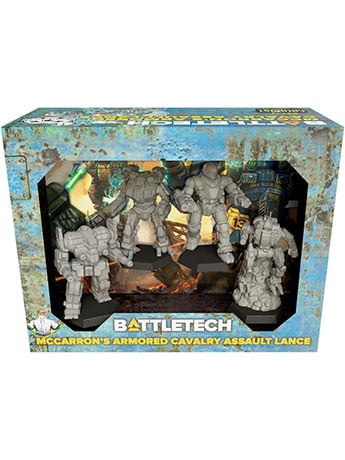 Catalyst Game Labs BattleTech McCarron's Cavalry Assault Lance Miniature ForcePack