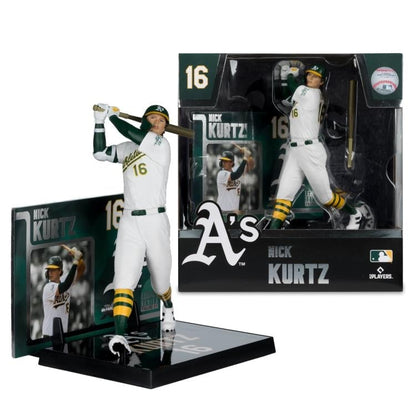 McFarlane Toys MLB SportsPicks Nick Kurtz Oakland Athletics 7-Inch Posed Figure - View 7