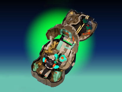 Pearia Mighty Max Rover Robin Quantum Realm Overtakes Skull Rider Playset - View 2