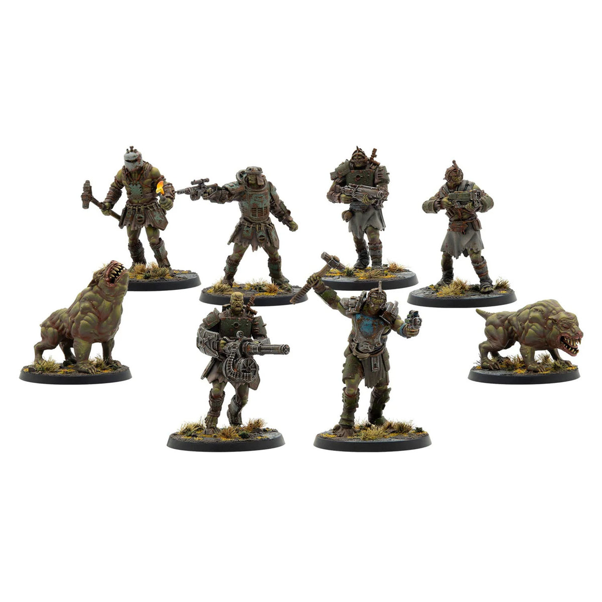 Modiphius Fallout Super Mutants Core Box Resin Miniatures Set - View 3