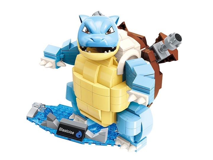 Keeppley Pokemon Blastoise Qman Building Blocks Toy Set, 9-Inch - View 2