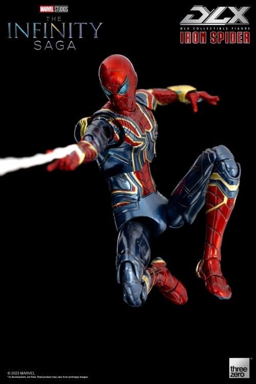 threezero Marvel Avengers: The Infinity Saga DLX Iron Spider 1/12 Scale 6.5-Inch Action Figure - View 5