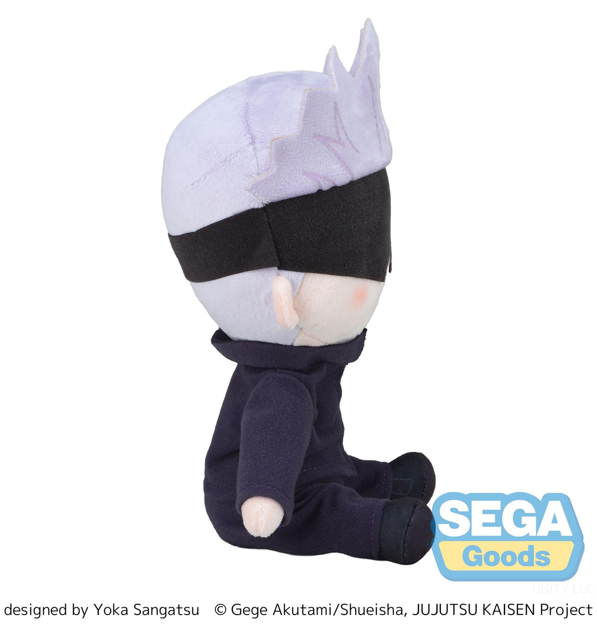 Sega Jujutsu Kaisen 5th Anniversary Fuwa Petit Satoru Gojo Medium Plush - View 6