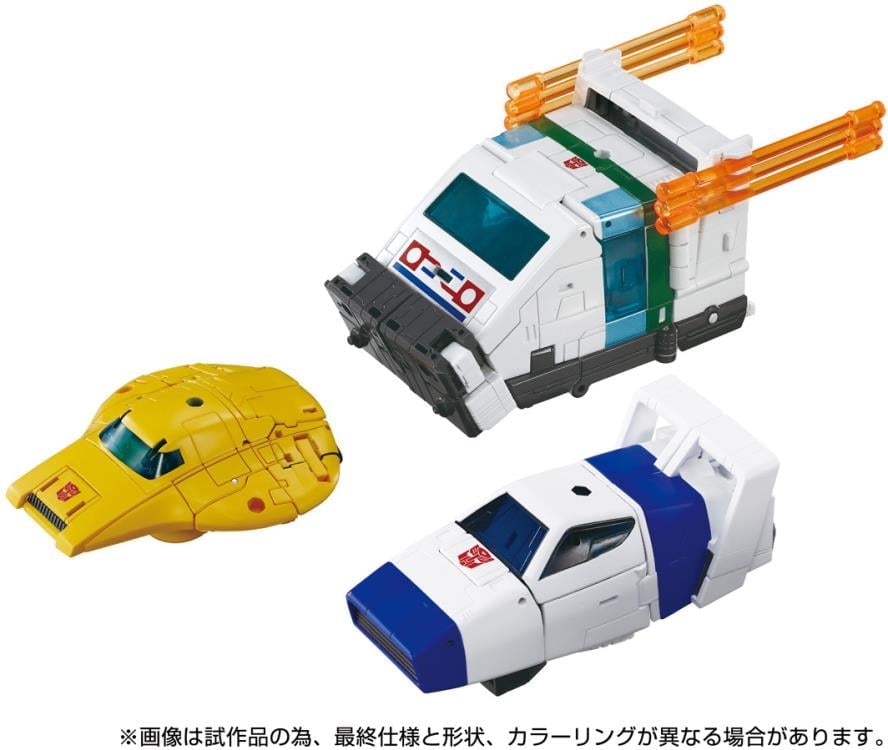 Takara Tomy Transformers Dramatic Capture Series Cybertron Chase Three-Pack of Figures - View 6