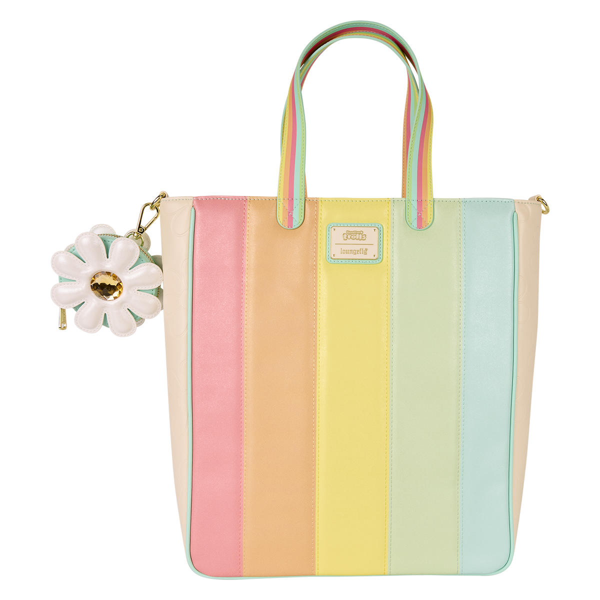 Loungefly Trolls Classic Good Luck Trolls Plush Glitter Tote Bag 17-Inch - View 4