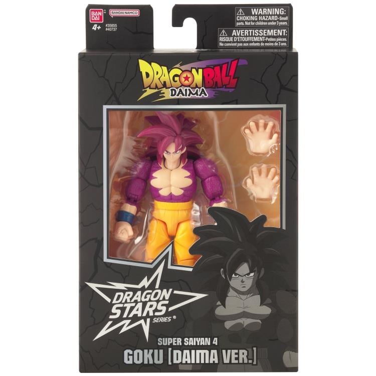 Bandai Dragon Ball Daima Dragon Stars Super Saiyan 4 Goku (Daima Ver.) Action Figure - View 9