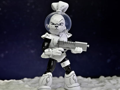 NECA Usagi Yojimbo Space Usagi Yojimbo (Black and White Ver.) Action Figure - View 2