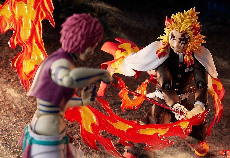 Max Factory Demon Slayer: Kimetsu no Yaiba figma No.553 Rengoku Kyoujurou 6-Inch Action Figure - View 11