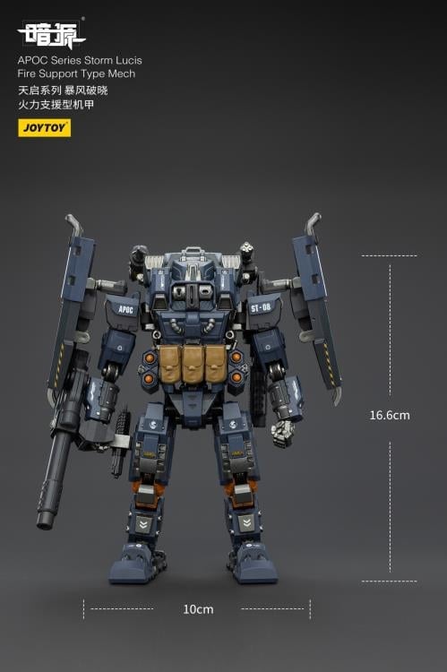 JoyToy Dark Source APOC Storm Lucis Fire Support Type Mech 1/25 Scale Action Figure - View 15