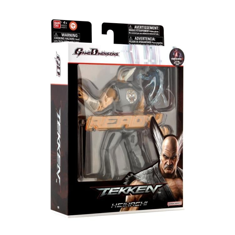 Bandai Tekken 7 GameDimensions Heihachi Mishima 8-Inch Action Figure - View 14